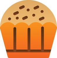 diseño de icono de vector de cupcake