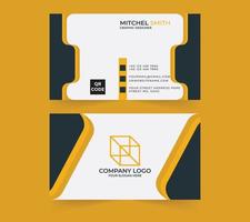 professional Business card vector