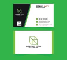 professional Business card vector