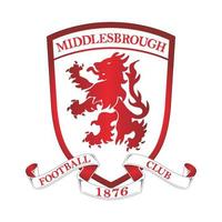 Middlesbrough logo on transparent background vector