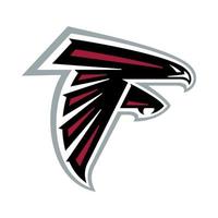 Atlanta Falcons logo on transparent background vector