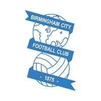 Birmingham City logo on transparent background vector