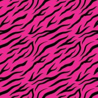 pink zebra print black seamless continue vector