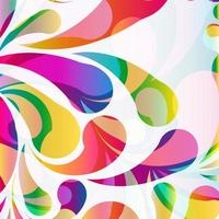 Abstract colorful arc-drop background. Vector. vector