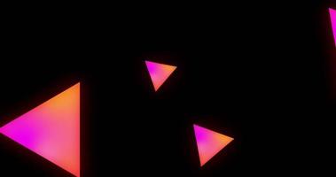 Abstract shape motion background with gradient color. Video footage for assets.