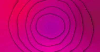 Abstract shape motion background with gradient color. Video footage for assets.