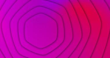 Abstract shape motion background with gradient color. Video footage for assets.