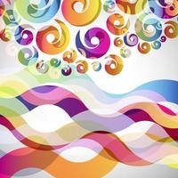 abstract  background with design elements. vector