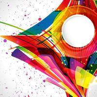 Multicolor abstract bright background. Elements for design. Eps10. vector