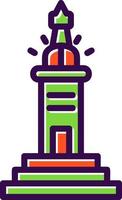 Lighthouse Of Alexandria Vector Icon Design