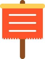 Vexillum Vector Icon Design