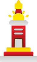 Lighthouse Of Alexandria Vector Icon Design