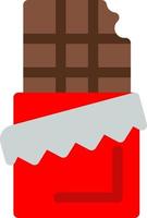 diseño de icono de vector de barra de chocolate