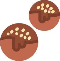 Choco Balls Vector Icon Design