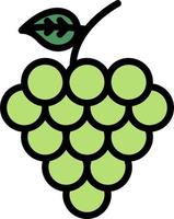 Grapes Vector Icon Design