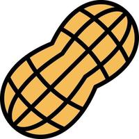 Peanut Vector Icon Design