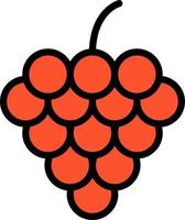 Raspberry Vector Icon Design