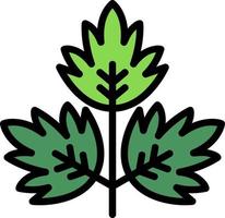 Parsley Vector Icon Design