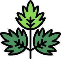 Parsley Vector Icon Design