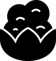 Cauliflower Vector Icon Design