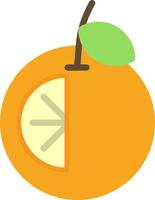 Orange Vector Icon Design