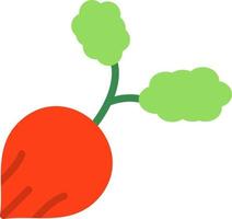 Radish Vector Icon Design