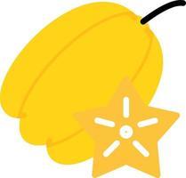 diseño de icono de vector de carambola