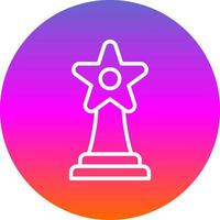 Award Vector Icon Design