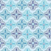 vector pattern seashells and stars