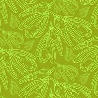 Pattern with olive branches. Retro decorative texture background for textile,paper,labels and etc. Vector