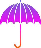 Umbrella Vector Icon Design