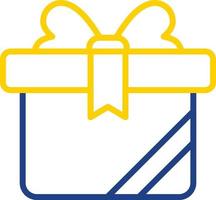 diseño de icono de vector de regalo