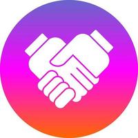 Handshake Vector Icon Design