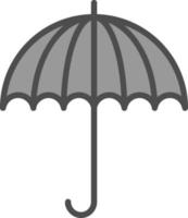 Umbrella Vector Icon Design