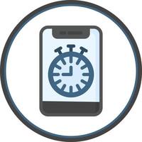 Stopwatch Vector Icon Design