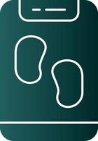 Pedometer Vector Icon Design