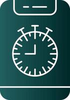 Stopwatch Vector Icon Design