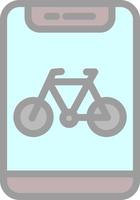 Cycling Vector Icon Design