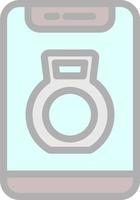 Kettlebell Vector Icon Design