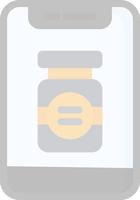 Protein Powder Vector Icon Design