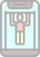 Pull Up Vector Icon Design