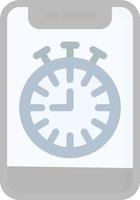 Stopwatch Vector Icon Design