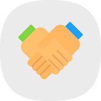 Handshake Vector Icon Design