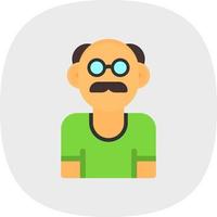 Old People Vector Icon Design