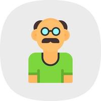 Old People Vector Icon Design