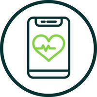 Heart Rate Vector Icon Design