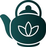 Teapot Vector Icon Design