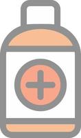 Ointment Bottle Vector Icon Design