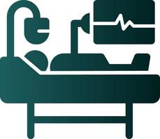 Medical Supervision Vector Icon Design