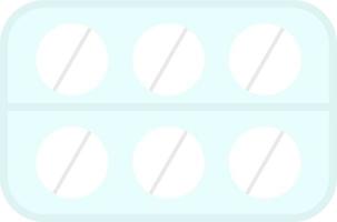 Tablet Package Vector Icon Design